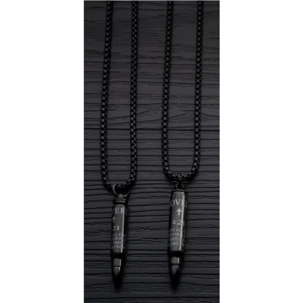 men bullet necklace - Picture 2 of 3
